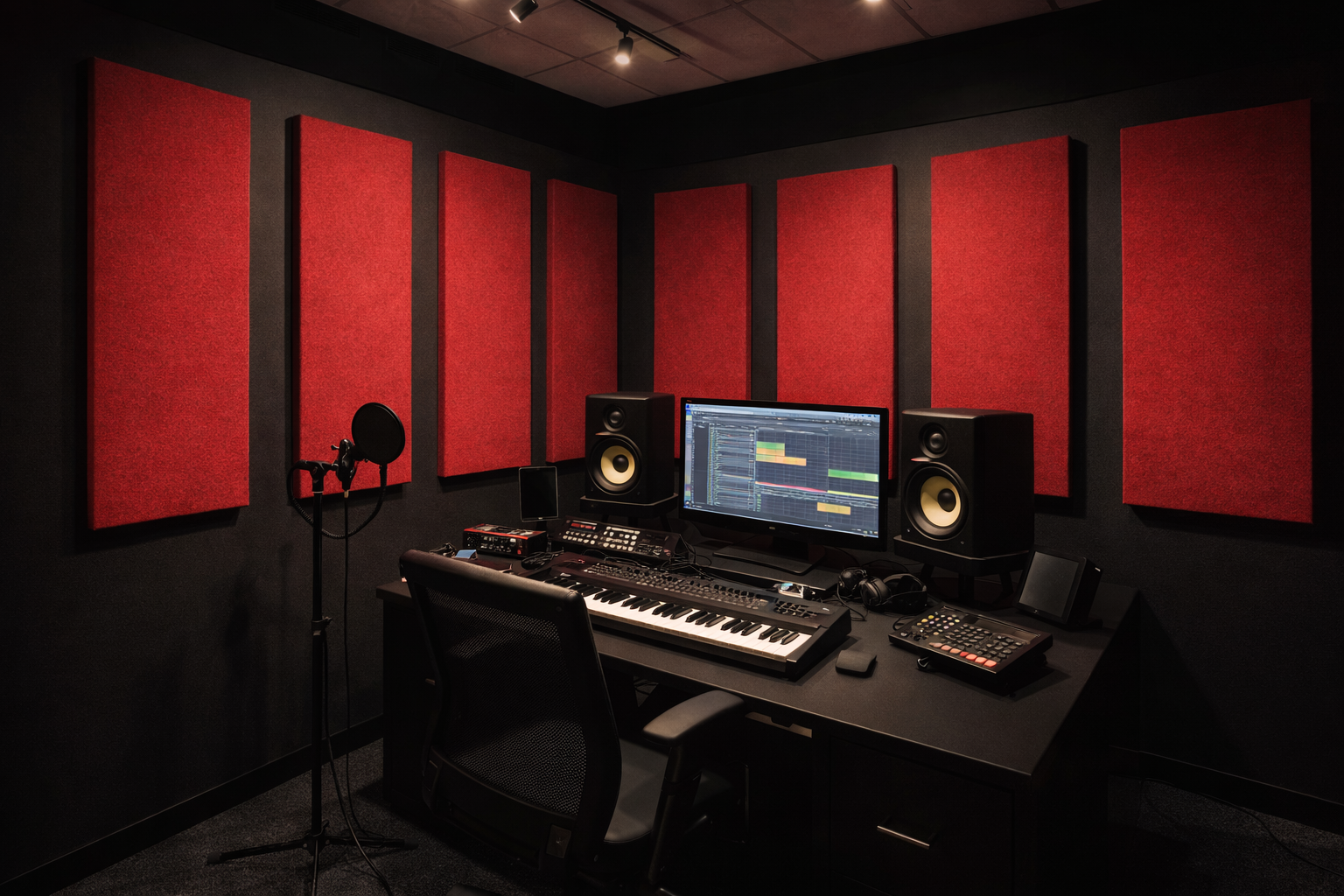 Anarchy Acoustics Sound Absorption Panel (2' x 4' x 1") Set of 2